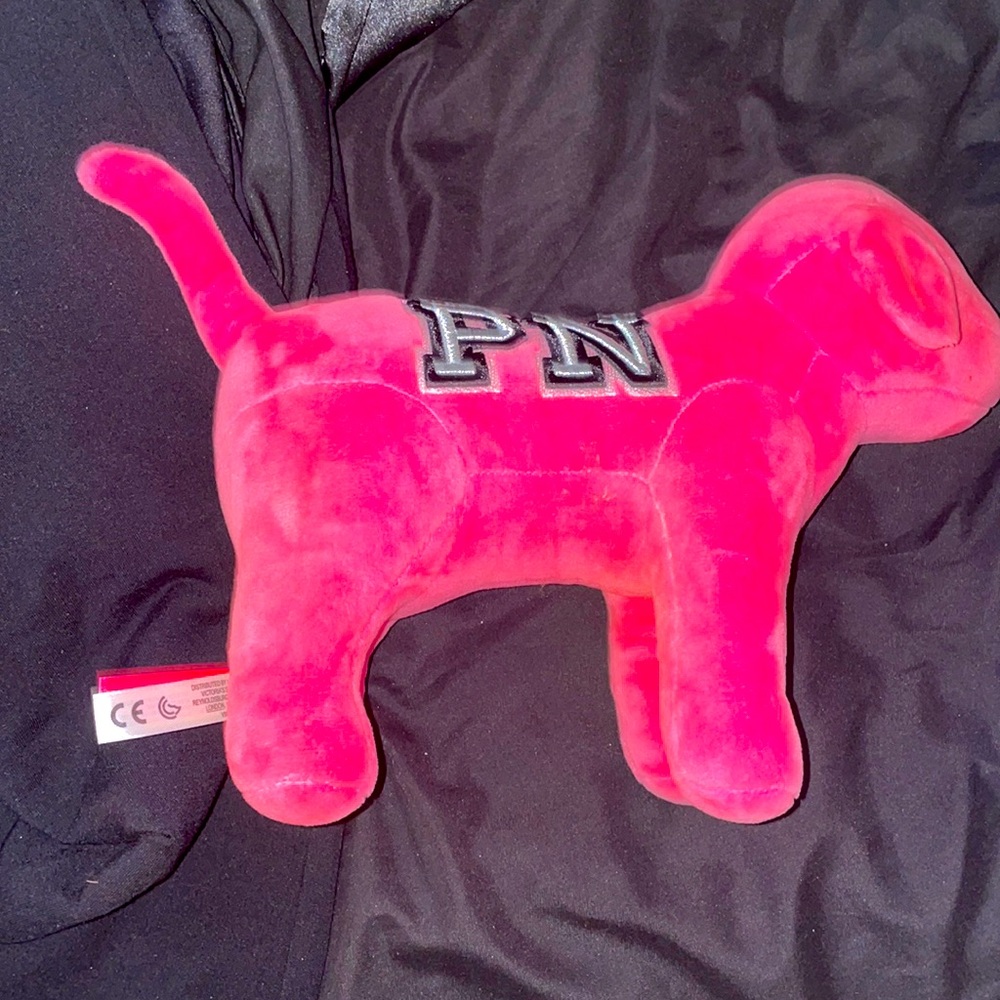 Victoria secret pink plushy dog